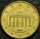 50 евроцентов 2002 J Германия. VF-XF. На фото образец.
