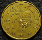 20 евроцентов 2006 Испания. Монета продается в единственном экземпляре, изображенном на фото.