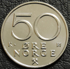 50 эре 1994 Норвегия. Монета продается в единственном экземпляре, изображенном на фото.