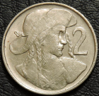 2 кроны 1947 Чехословакия. Монета продается в единственном экземпляре, изображенном на фото.