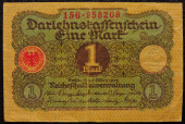 1 марка 1920 Германия P58. Банкнота продается в единственном экземпляре, изображенном на фото.