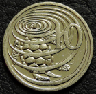 10 центов 2007 Каймановы острова. Монета продается в единственном экземпляре, изображенном на фото.