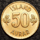 50 эйре 1970 Исландия. Монета продается в единственном экземпляре, изображенном на фото.