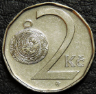 2 кроны 2011 Чехия. Монета продается в единственном экземпляре, изображенном на фото.
