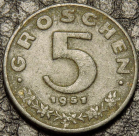 5 грошей 1951 Австрия. Монета продается в единственном экземпляре, изображенном на фото.