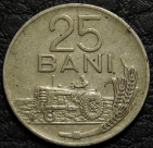 25 бань 1966 Румыния. F-XF. На фото образец.