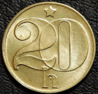 20 геллеров 1985 Чехословакия. Монета продается в единственном экземпляре, изображенном на фото.