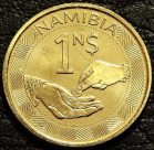 1 доллар 2025 Намибия. Монета продается в единственном экземпляре, изображенном на фото.