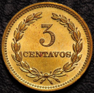 3 сентаво 1974 Сальвадор. Монета продается в единственном экземпляре, изображенном на фото.