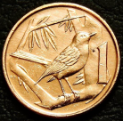 1 цент 2005 Каймановы острова. Монета продается в единственном экземпляре, изображенном на фото.