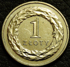 1 злотый 2015 Польша. Монета продается в единственном экземпляре, изображенном на фото.