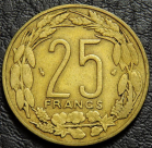 25 франков 1996 Центральная Африка. Монета продается в единственном экземпляре, изображенном на фото.