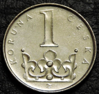 1 крона 2010 Чехия. Монета продается в единственном экземпляре, изображенном на фото.