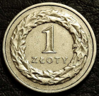 1 злотый 1993 Польша. Монета продается в единственном экземпляре, изображенном на фото.