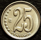 25 сентимо 2009 Венесуэла. Монета продается в единственном экземпляре, изображенном на фото.