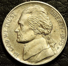 5 центов 1995 P США. Монета продается в единственном экземпляре, изображенном на фото.