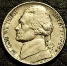 5 центов 1985 P США. Монета продается в единственном экземпляре, изображенном на фото.