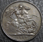 1 крона 1889 Великобритания. Серебро 925 пробы. Монета продается в единственном экземпляре, изображенном на фото.