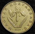 20 форинтов 2007 Венгрия. Монета продается в единственном экземпляре, изображенном на фото.