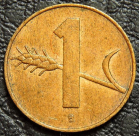 1 раппен 1957 Швейцария. Монета продается в единственном экземпляре, изображенном на фото.