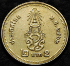 2 бата 2019 Таиланд. Монета продается в единственном экземпляре, изображенном на фото.