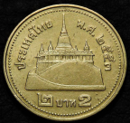 2 бата 2010 Таиланд. Монета продается в единственном экземпляре, изображенном на фото.