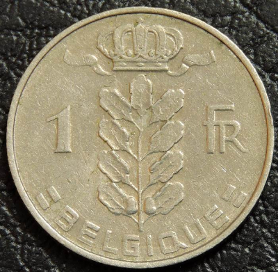 1 франк 1959 Бельгия BELGIQUE. Монета продается в единственном экземпляре, изображенном на фото.