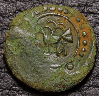 Пуло Кашинское 1426-1450 Василий Михайлович ГП-2 7430. Ласточка. Монета продается в единственном экземпляре, изображенном на фото.