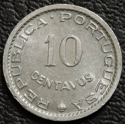 10 сентаво 1971 Сан-Томе и Принсипи. XF-aUNC. На фото образец.
